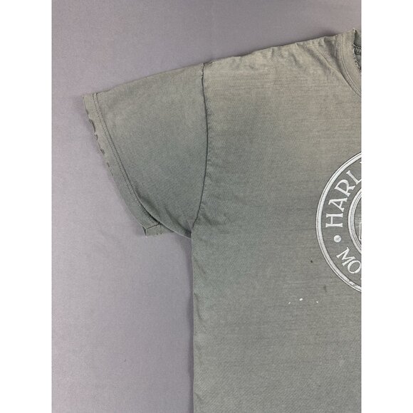 Rare Vintage Y2K Harley Davidson Thrashed Fade Cocoa Beach Florida 2XL Fit Shirt - Picture 6 of 16